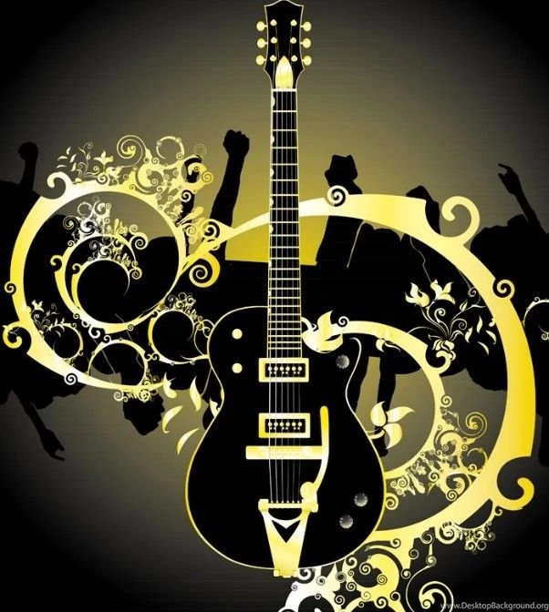 Free Fashion Music Elements Backgrounds Vector 01 » TitanUI