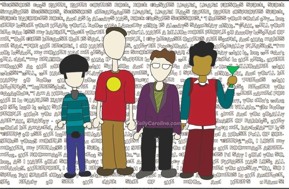 Big Bang Theory Poster