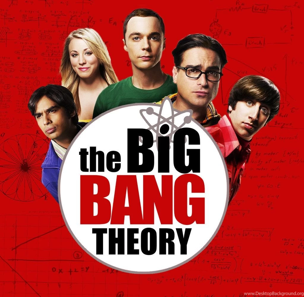 Big Bang Theory Logo And Cast HD Wallpapers Cool Wallpapers