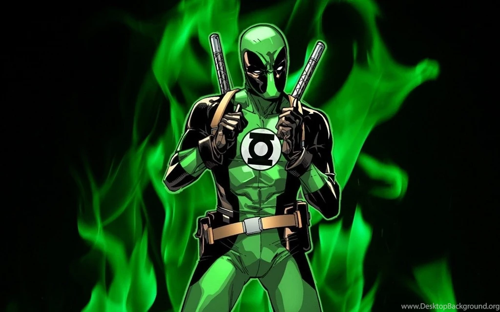 11AA22 Color Wallpapers: Green Lantern Dc Comics Deadpool Wade ...