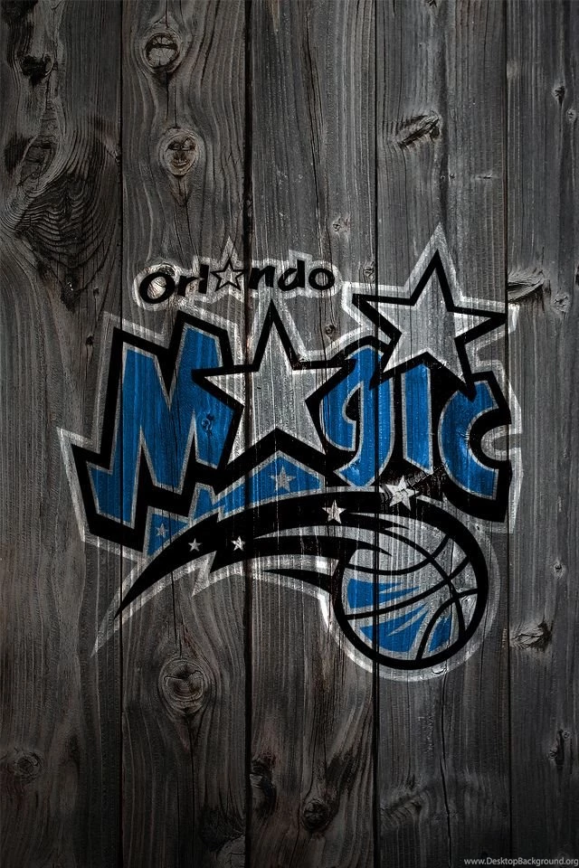 Orlando Magic Wood iPhone 4 Backgrounds