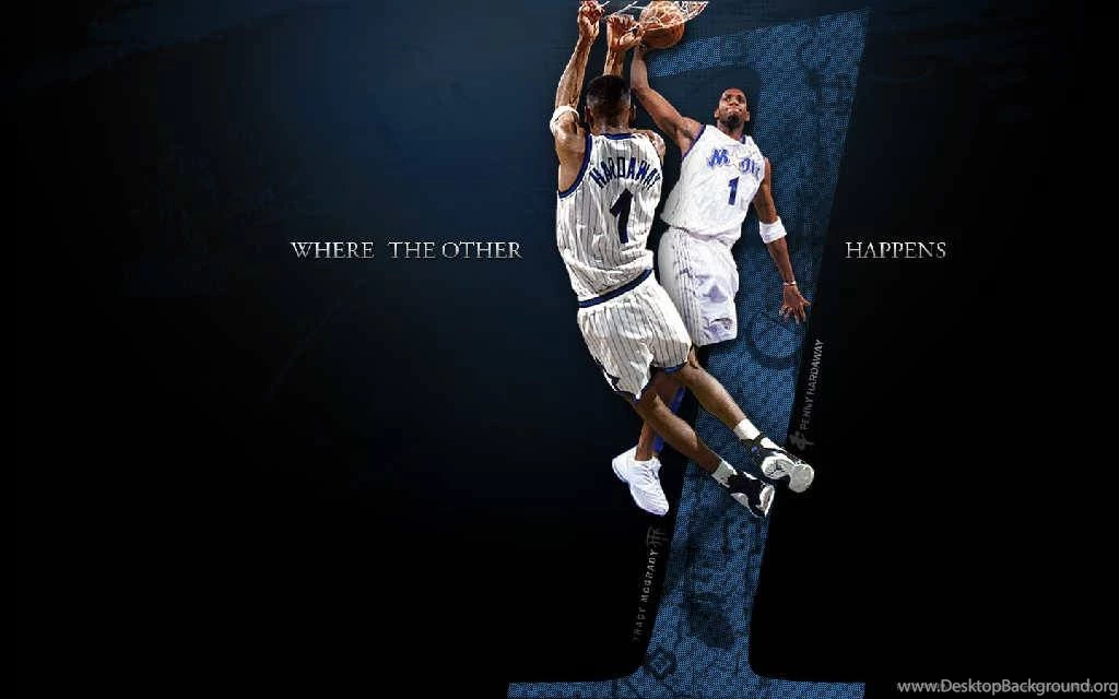 Penny Hardaway And T Mac Magic Widescreen Wallpapers Orlando ...