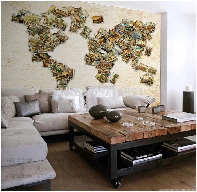 Aliexpress.com : Buy Custom Vintage Wallpapers Architectural ...