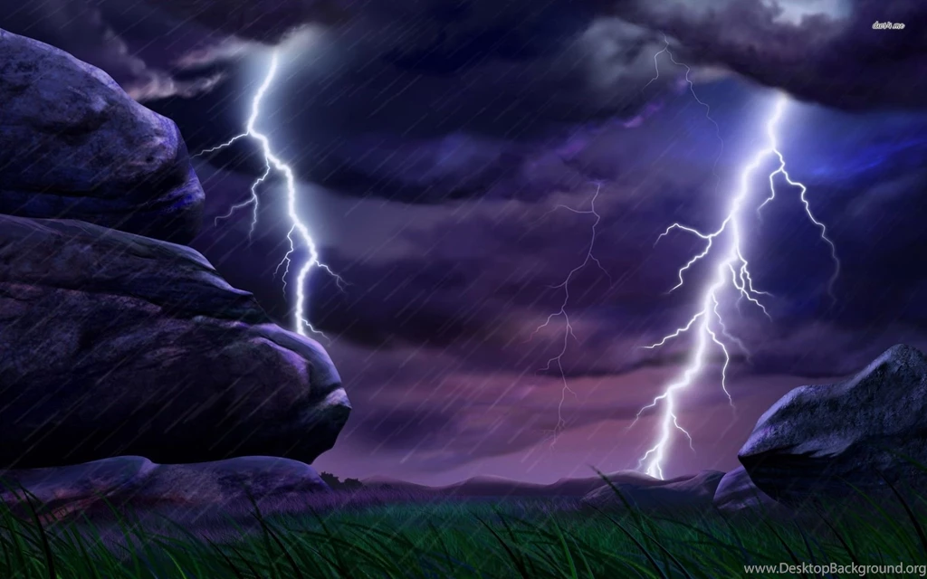 Lightning Strikes Wallpapers   Digital Art Wallpapers