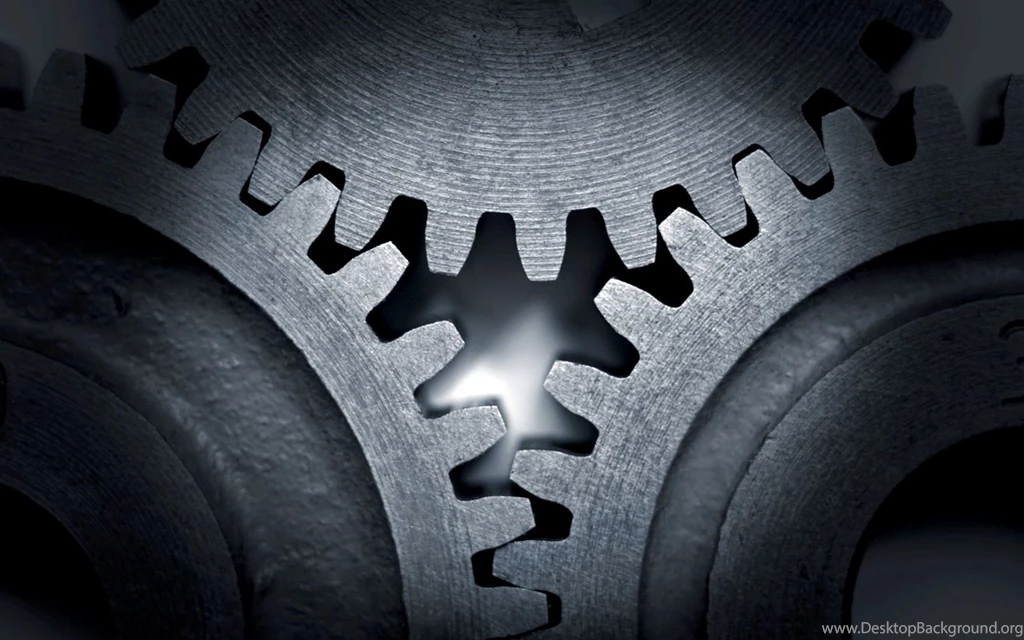 Central Wallpaper: Gear Wheel Mechanism Steel Wallpapers In HD
