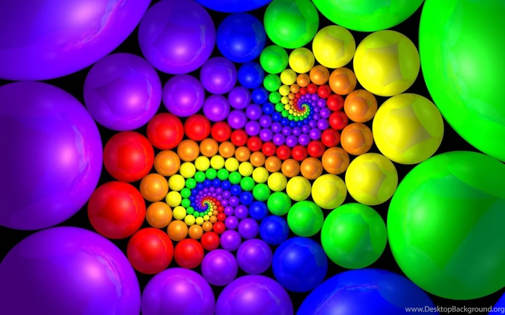 Colored Balls Wallpaperlarge Ipad Android Samsung Deskop Laptop ...