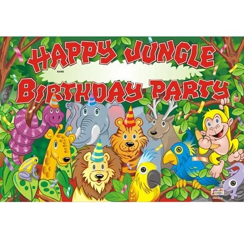Online Buy Wholesale Children Birthday Party Decorations Jungle ...