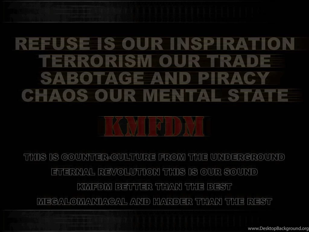 KMFDM Megalomaniacal By LifeSlowlyDies On DeviantArt