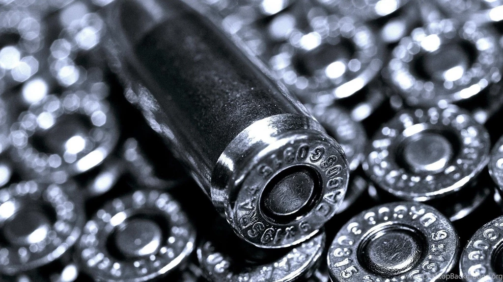 Shiny Pistol Bullets 1080p Hd Desktop Wallpaper.jpg