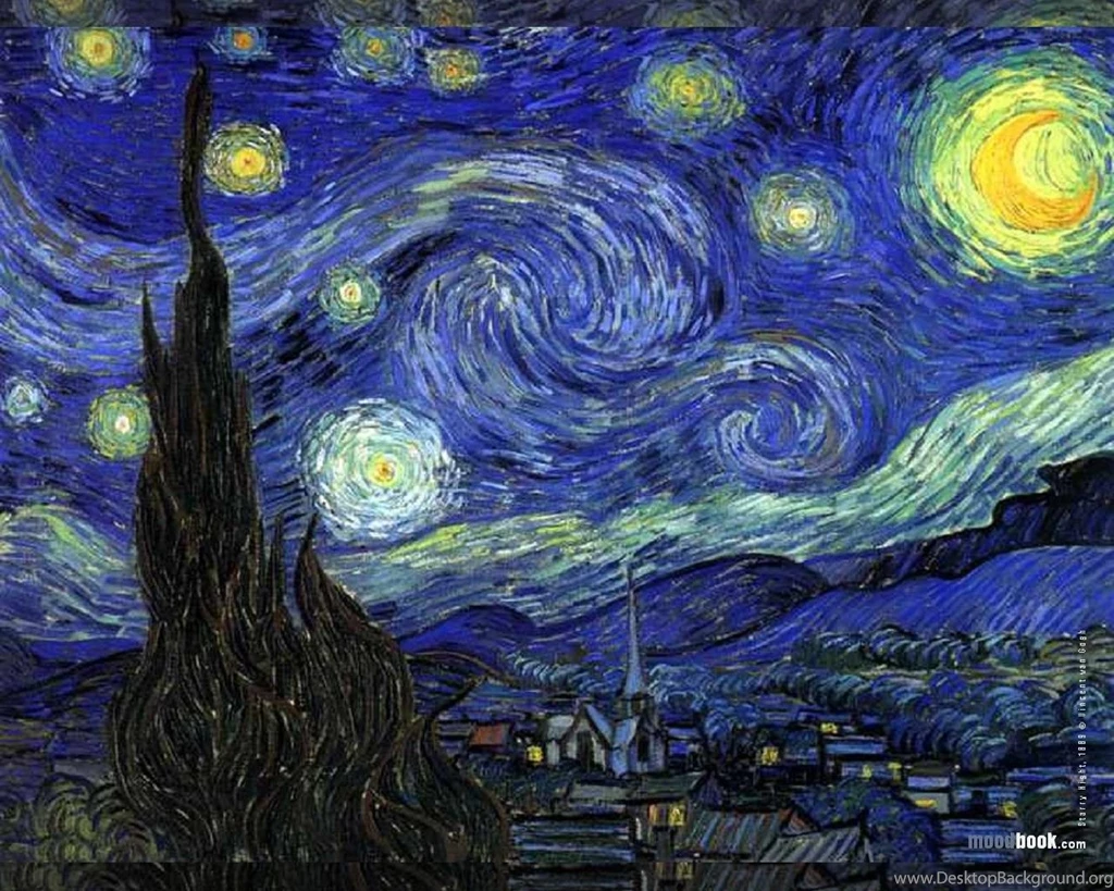 Vincent van gogh wallpaper starry night – Fra Angelico Institute ...