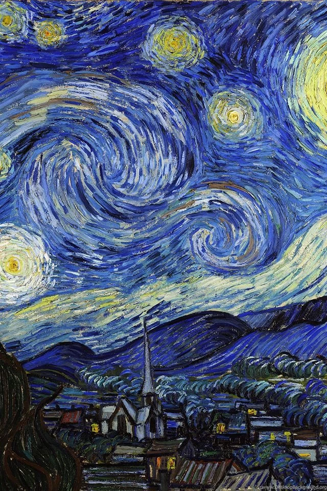 FreeiOS7 Wallpapers — Aj42 vincent van gogh starry night classic ...