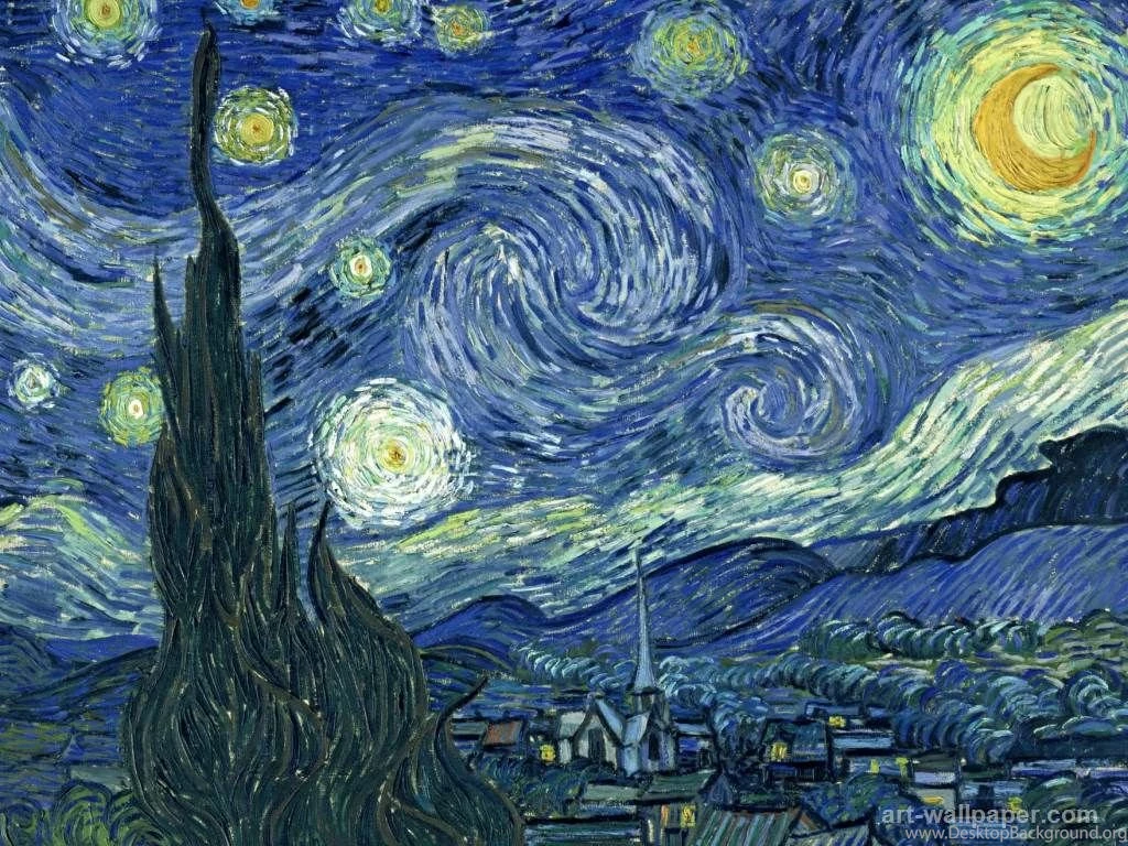 Starry Night , Van Gogh Vincent Wallpapers