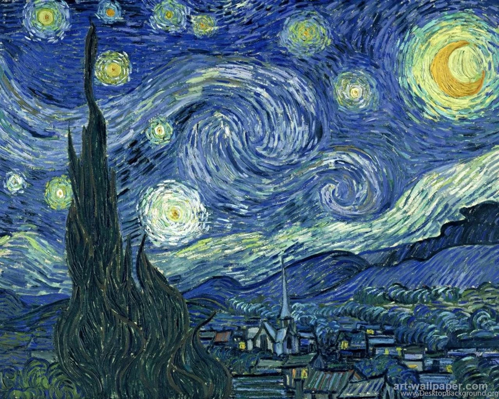 Starry Night , Van Gogh Vincent Wallpapers