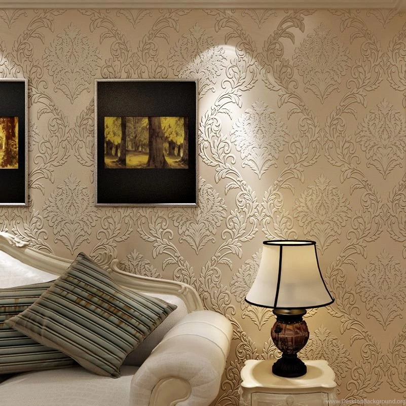 3D Stereoscopic Thick Special Suede Wallpapers Non Woven Wallpapers ...