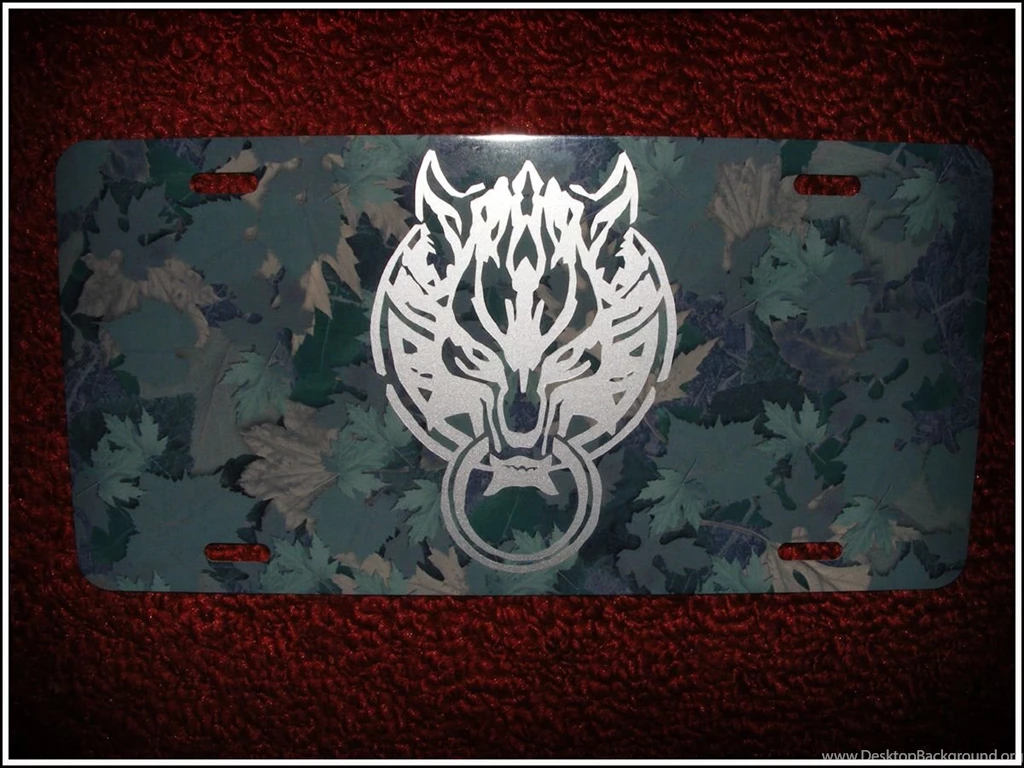Cloud's Fenrir Logo License Plate By Phlip221 On DeviantArt