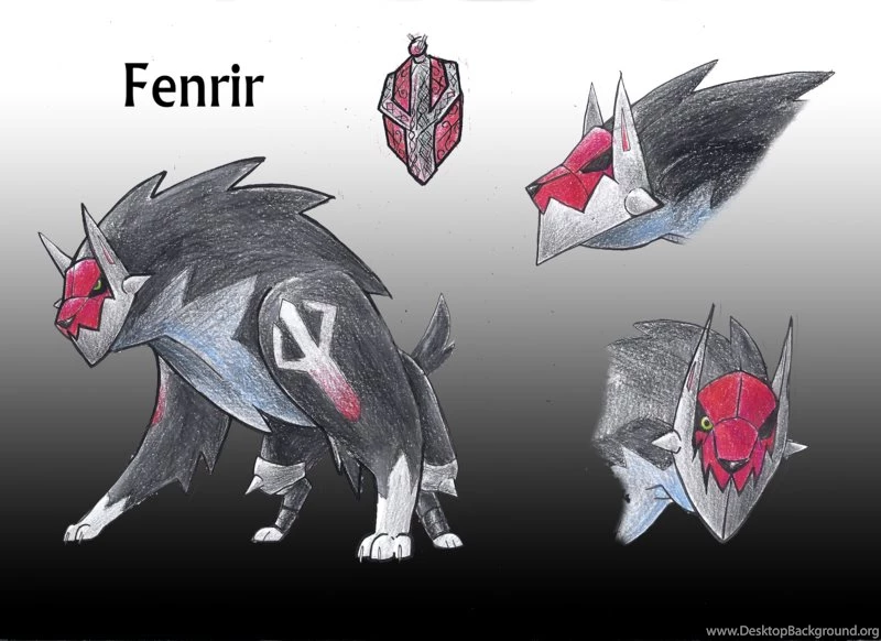 Fenrir Reference Sheet By BrightObject On DeviantArt