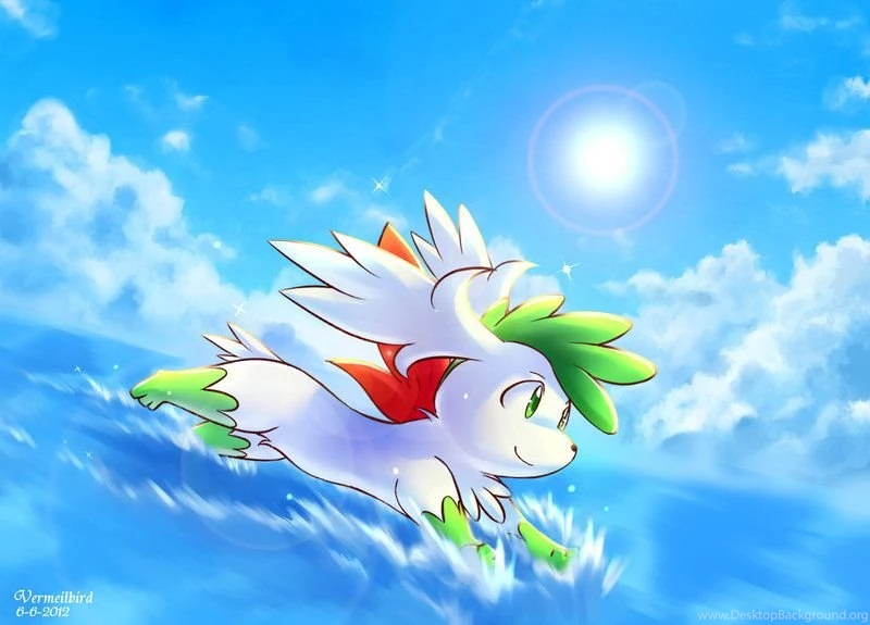 Sky Shaymin By Vermeilbird On DeviantArt