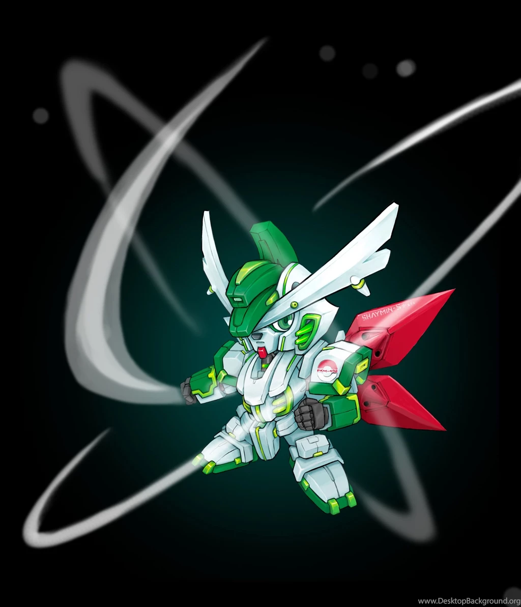 SD Gundam X Shaymin S By K hots On DeviantArt