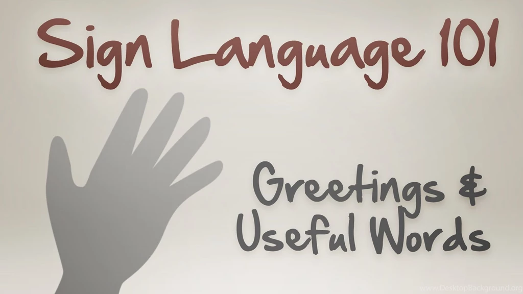 Sign Language Wallpapers