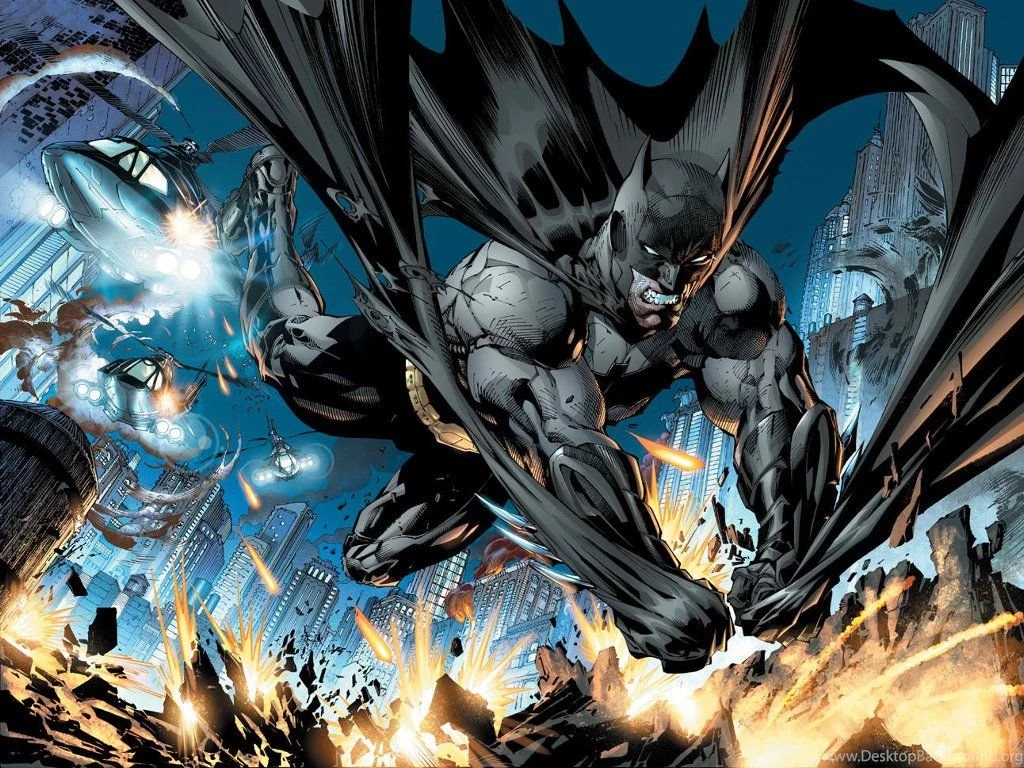 My Free Wallpapers Comics Wallpapers : Batman (by Jim Lee)