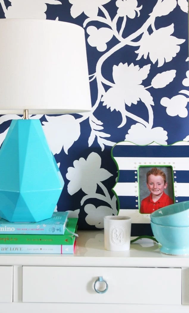 Thibaut Wallpapers   Entryway Makeover PreviewPencil Shavings Studio