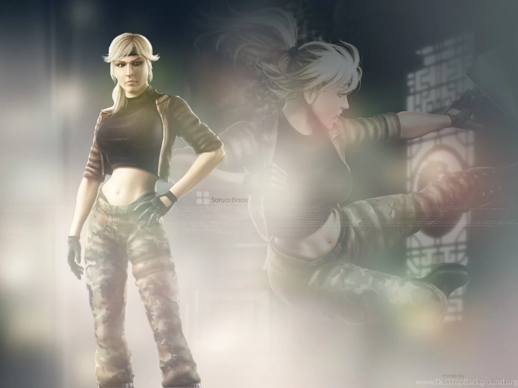 Sonya Blade The Ladies Of Mortal Kombat Wallpapers (23802289 ...