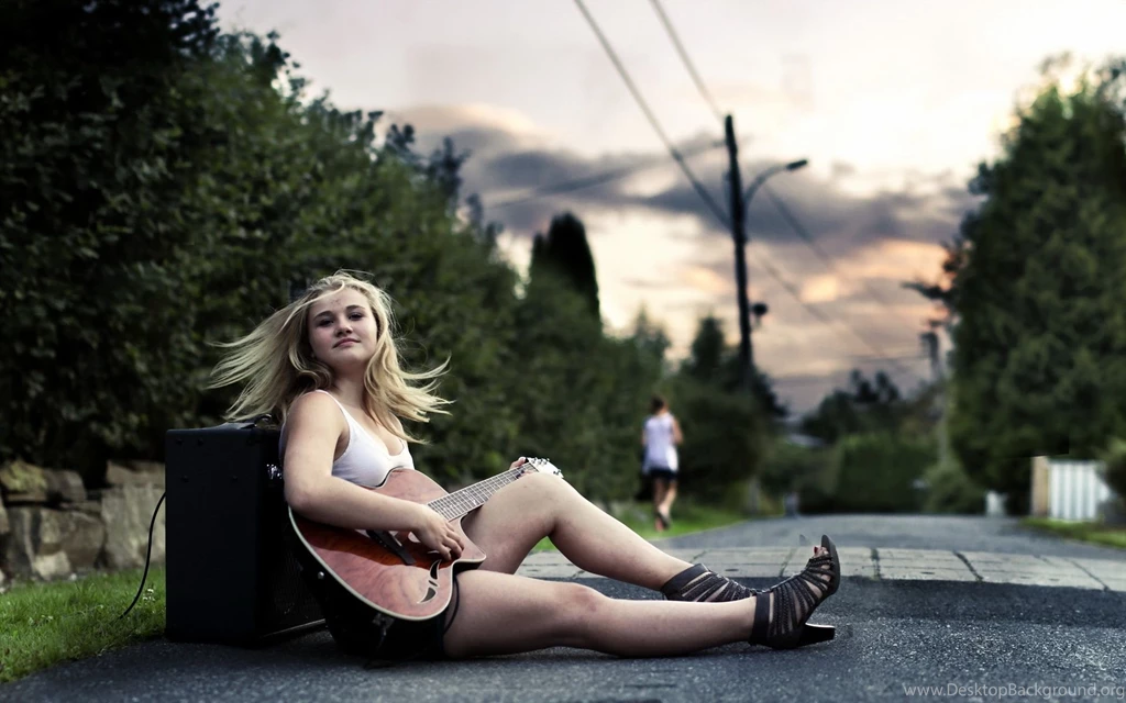 Teenager Playing Guitar Wallpapers