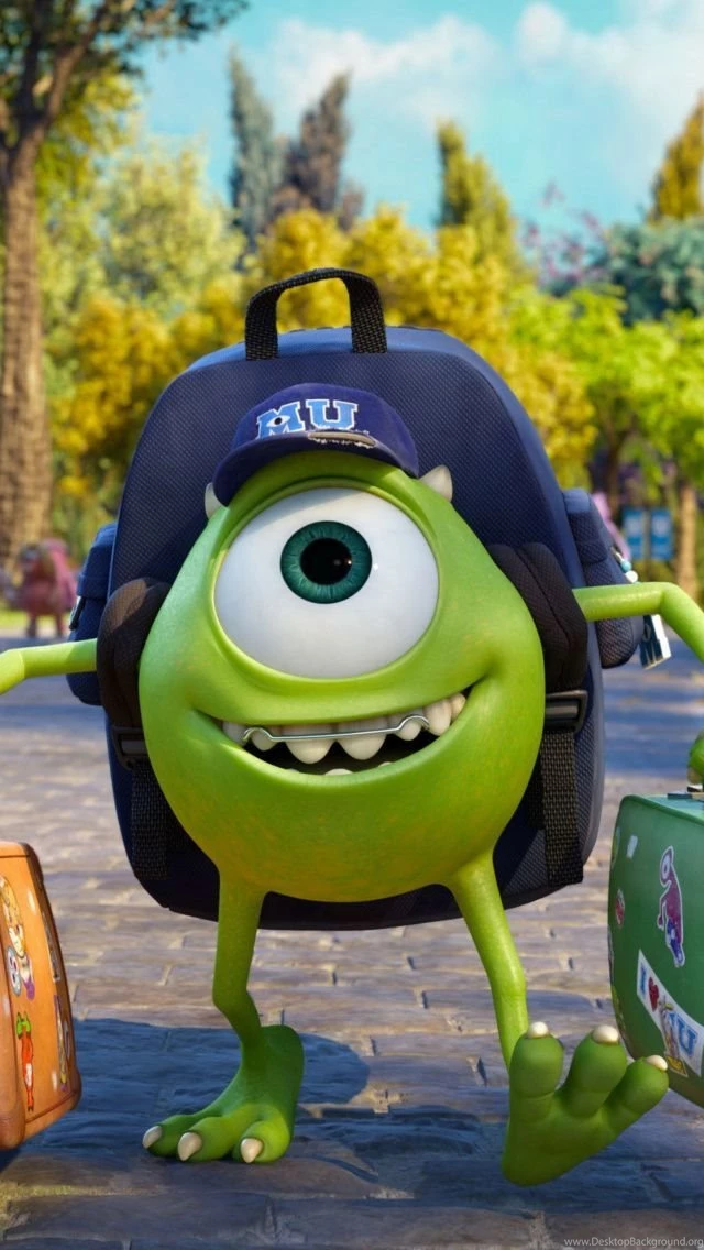Mike Wazowski Monsters University iPhone 5 Wallpapers