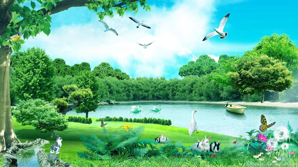 Beautiful Nature Animals Wallpaper.