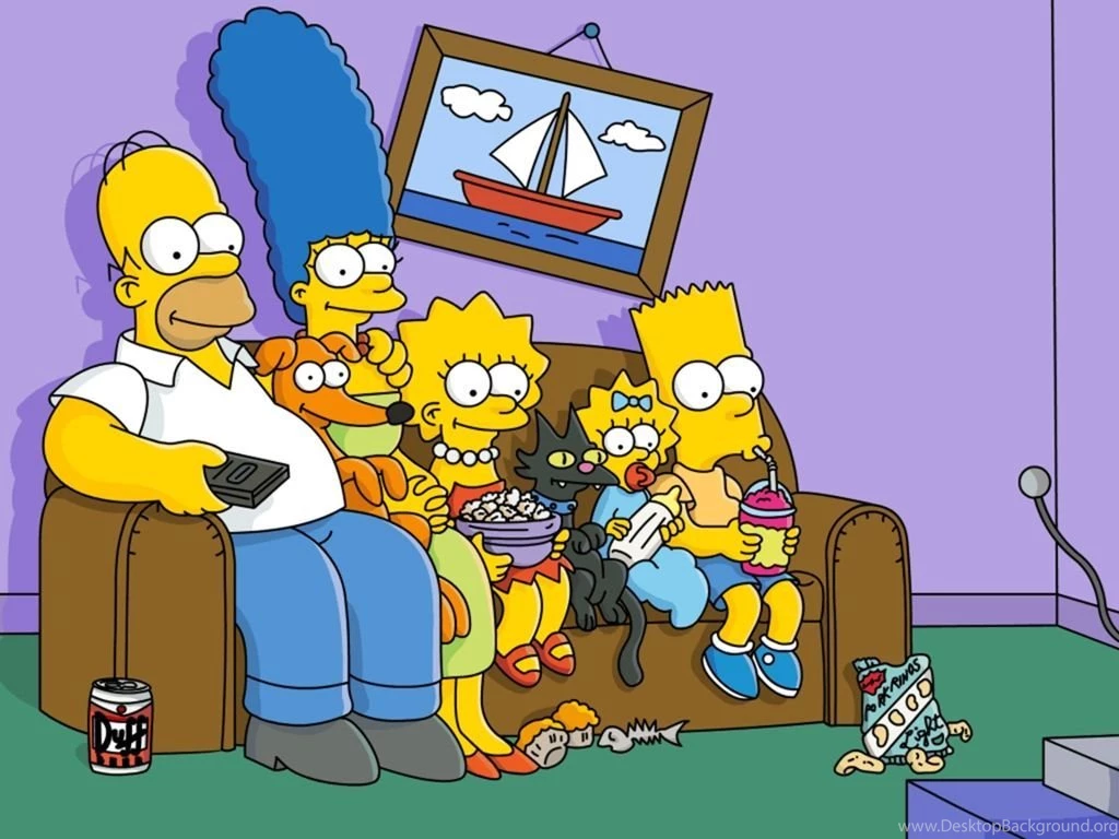 1024x768px Simpson Picture