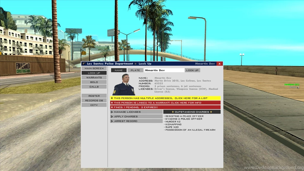 Los Santos Role Play • View Topic New MDC System