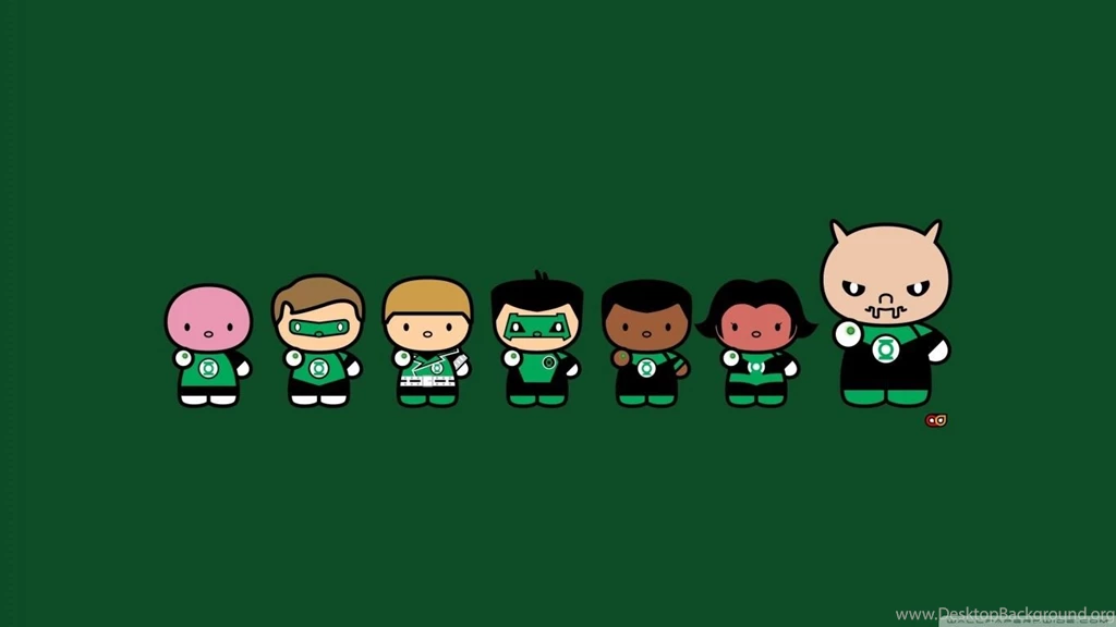 Chibi Green Lantern Corps HD Desktop Wallpapers : High Definition ...