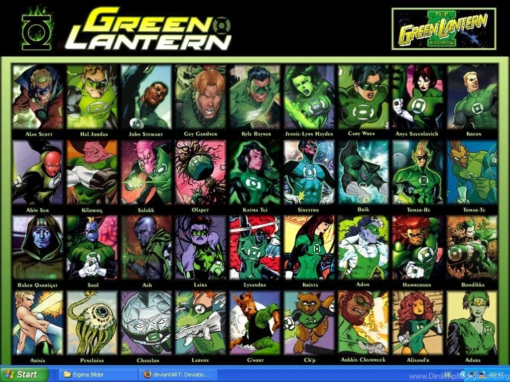 Green Lantern Corps   Wallpape By Obsi1 On DeviantArt