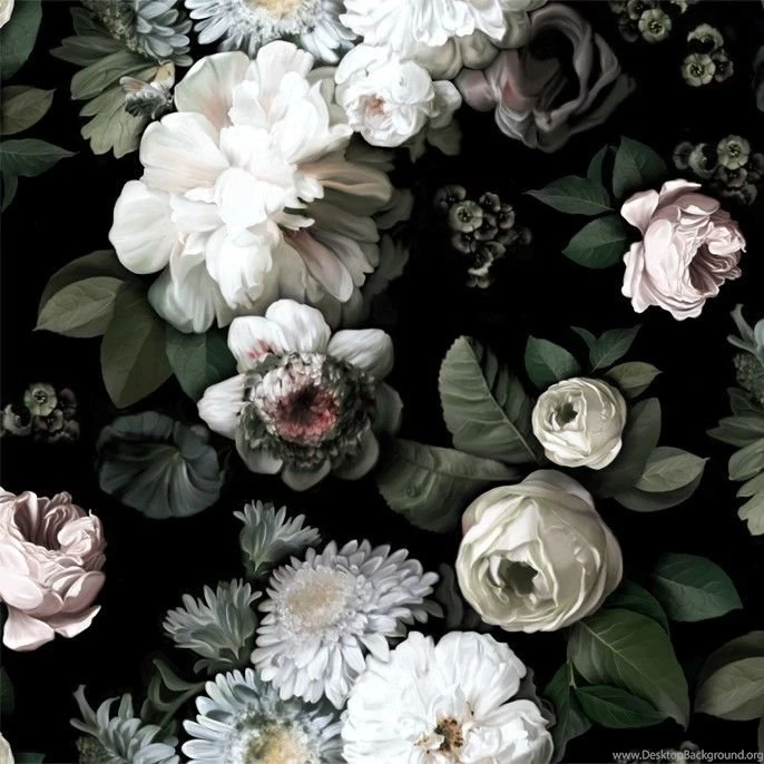 Dark Floral By Ellie Cashman Design