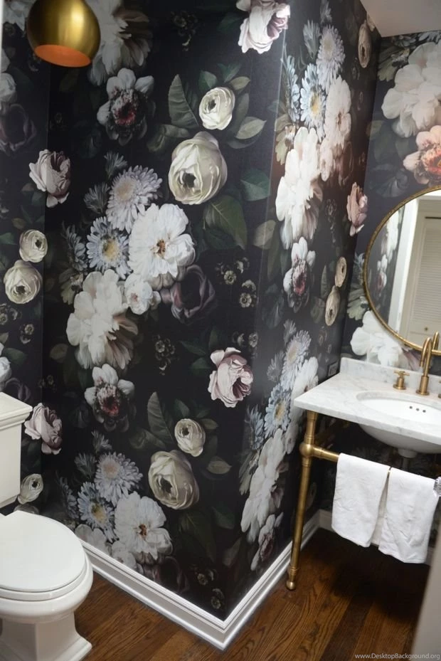 Marcus Design: {large Scale Floral Wallcoverings}