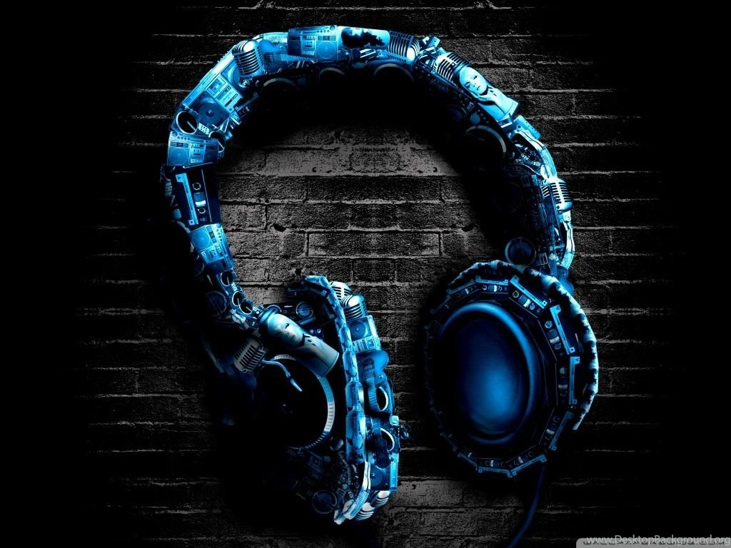 Abstract Headphones HD Desktop Wallpapers : Widescreen : High ...