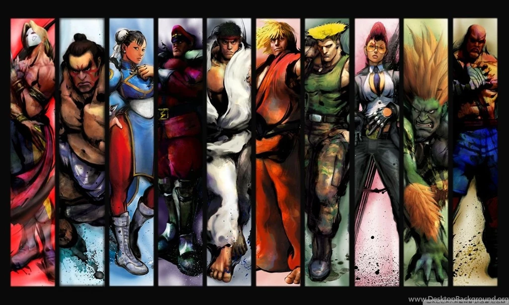 Street Fighter Characters HD Desktop Wallpapers : High Definition ...