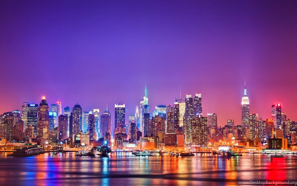 Pictures > New York Skyline At Night