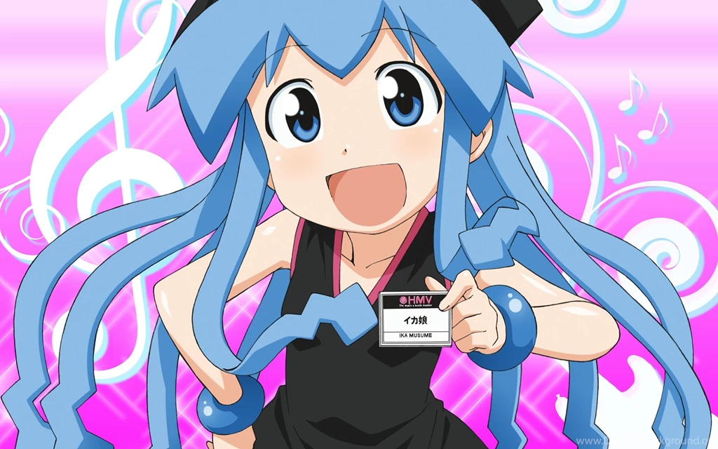 Shinryaku! Ika Musume Ika Musume Anime Girls Wallpapers