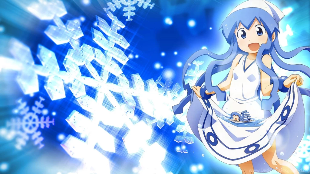 Wallpapers Shinryaku! Ika Musume Anime Image