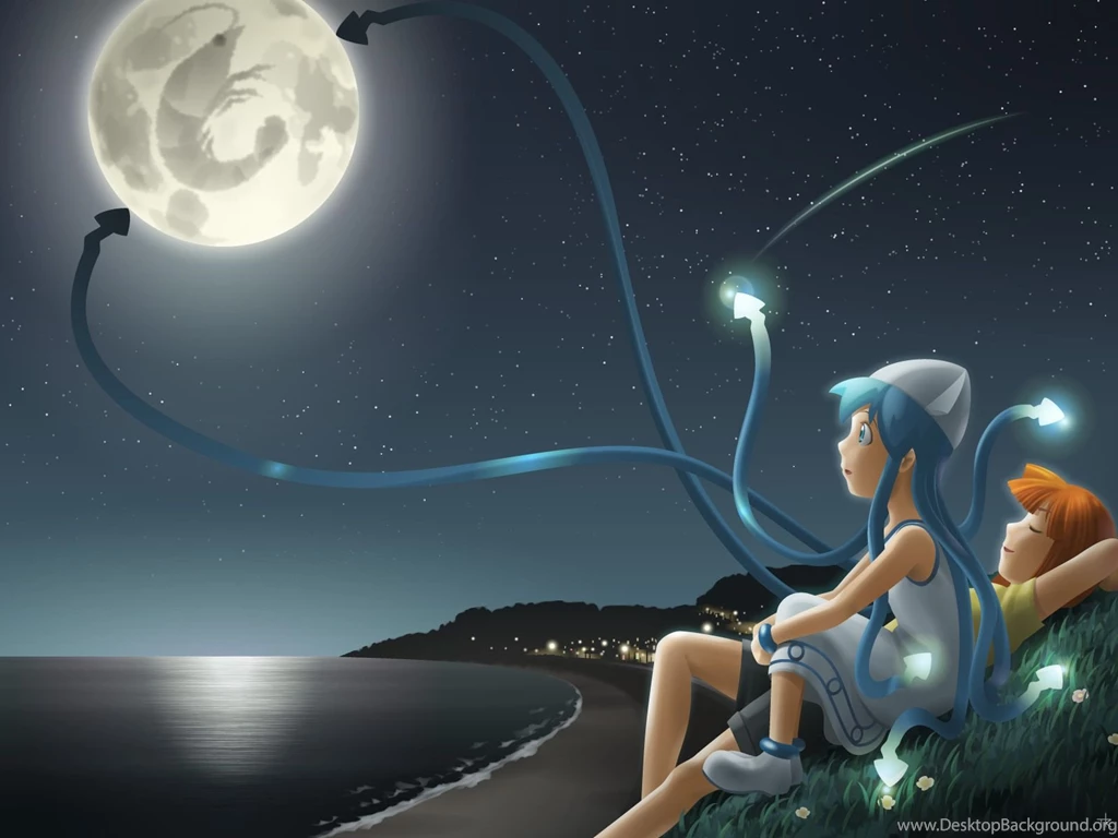 Wallpapers Shinryaku! Ika Musume Anime Image