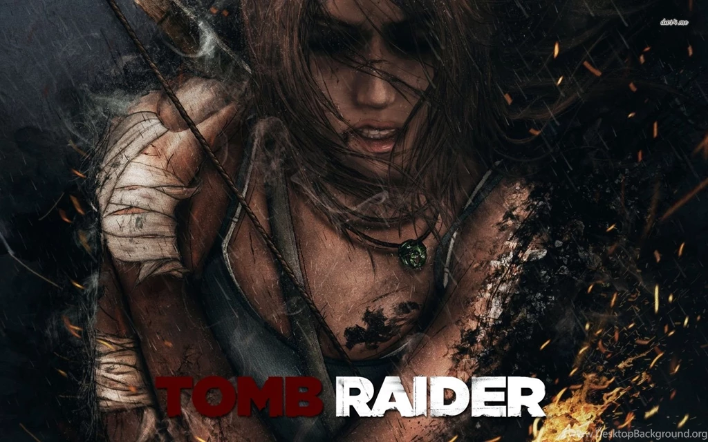 Hurt Lara Croft   Tomb Raider Wallpapers   Game Wallpapers