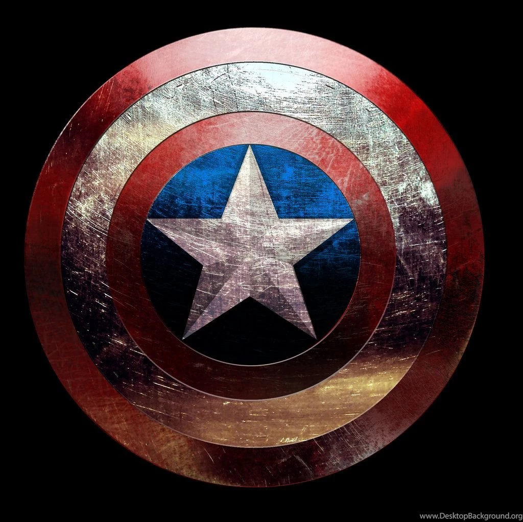 Captain America Shield Hd Desktop Backgrounds Wallpapers