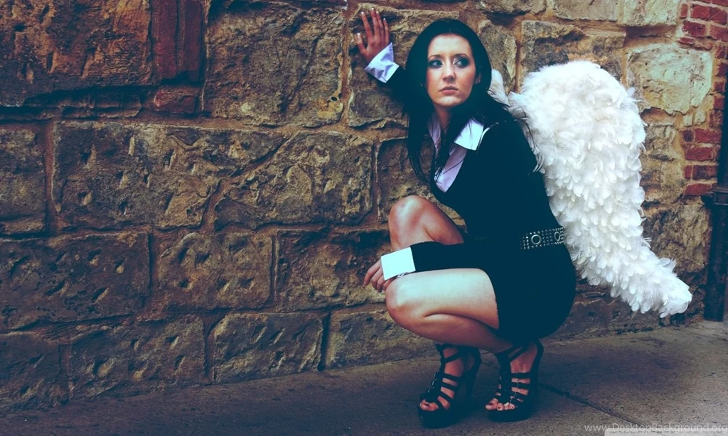 Angel Girl HD Desktop Wallpapers : High Definition : Fullscreen ...