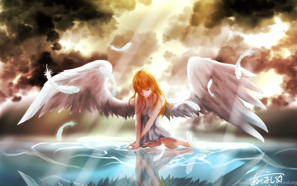 Anime Angel Girl Wallpapers Downlaod For Desktop Of Fairy Girl