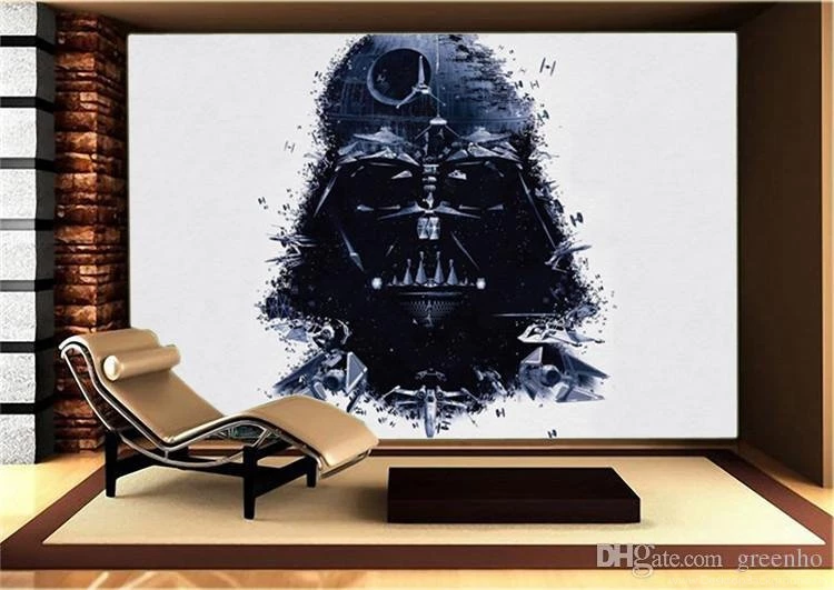 Wholesale Star Wars Photo Wallpapers Large Wall Art Darth Vader ...