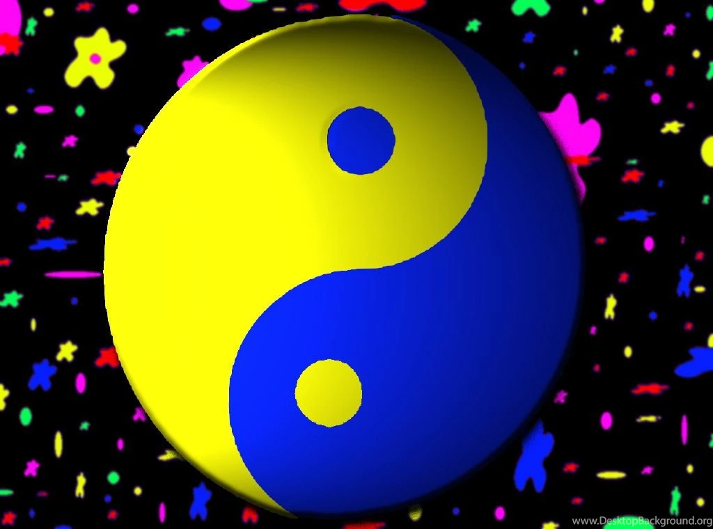 Purple Dream Wallpapers: Yin Yang, Free, Desktop Wallpaper, Taoism ...