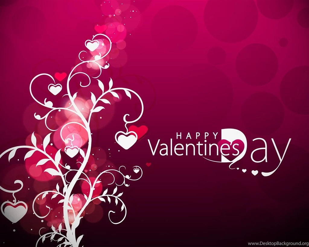 Vector Valentine's Day Hearts Wallpapers