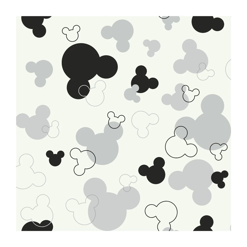 York Wallcoverings Disney Kids DK5929 Mickey Mouse Heads Wallpapers ...
