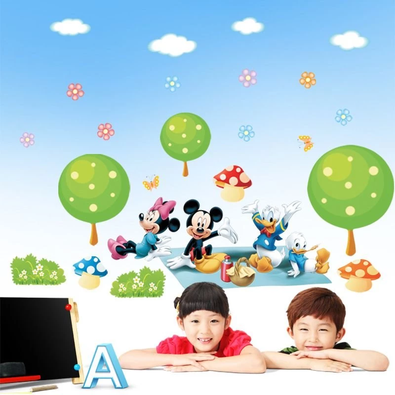 Online Buy Wholesale Mickey Mouse Backgrounds From China Mickey ...
